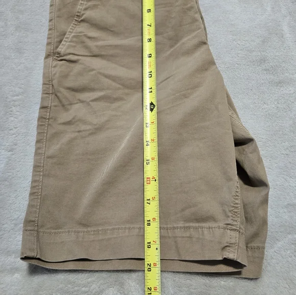 American Eagle Outfitters Next Level Flex Men's Tan Flat-Front Shorts Size 32 - Picture 6 of 8